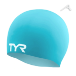 GORRO DE SILICON COLOR AZUL CLARO UNISEX - TYR