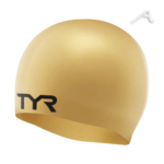 GORRO DE SILICON COLOR DORADO UNISEX - TYR